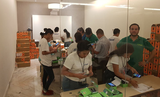 programación de celulares para distribución
